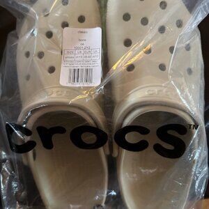 NEW W TAGS NWT Crocs Classic Clog Unisex Bone M13 EUR 48-49